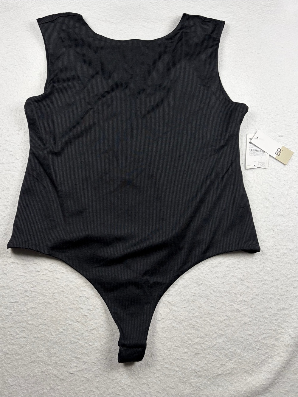 BP. Nordstrom Butter Tank‎ Bodysuit in Black NWT XL